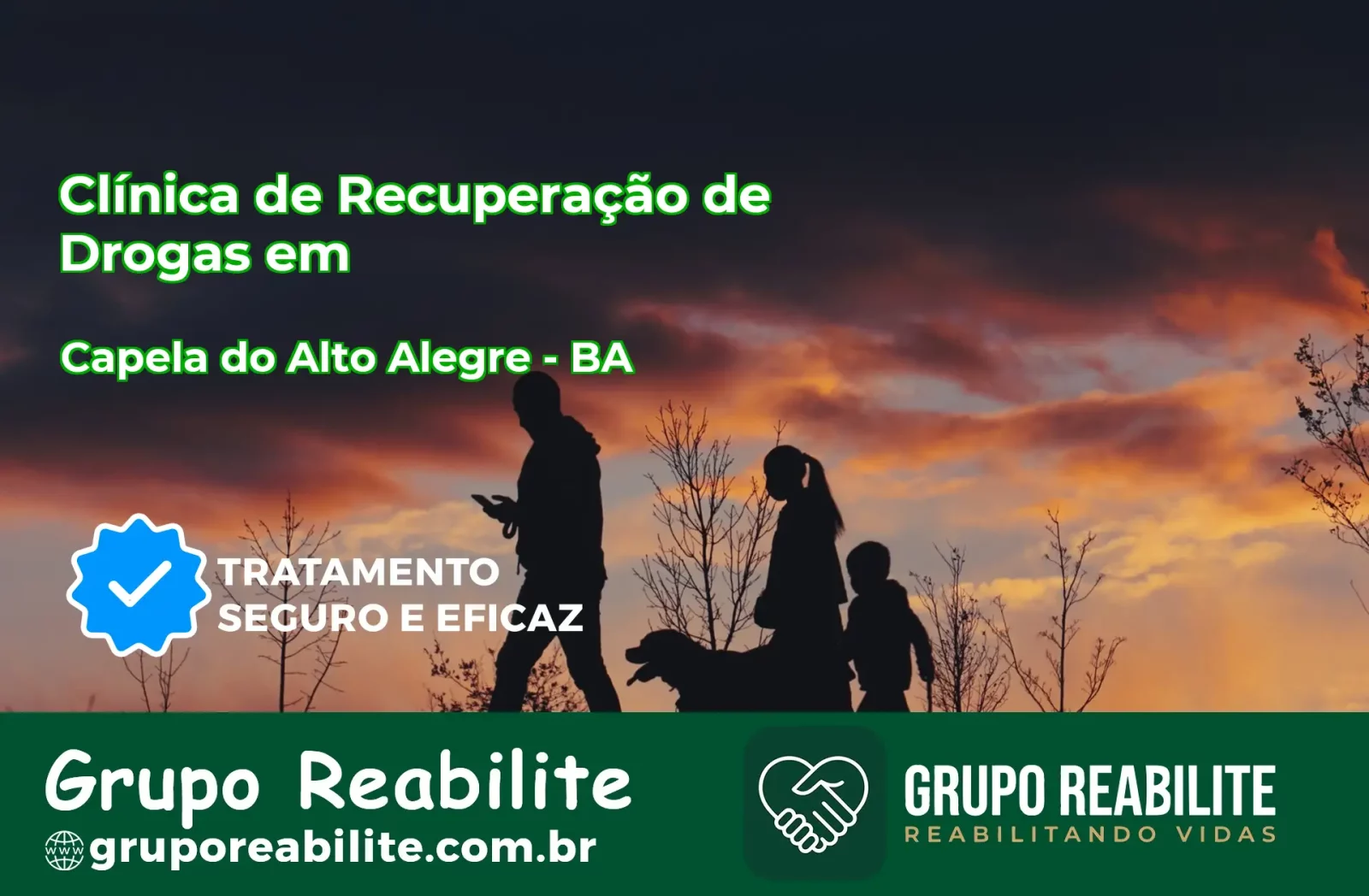 🚨 Clínica de Recuperação de Drogas em Capela do Alto Alegre - BA