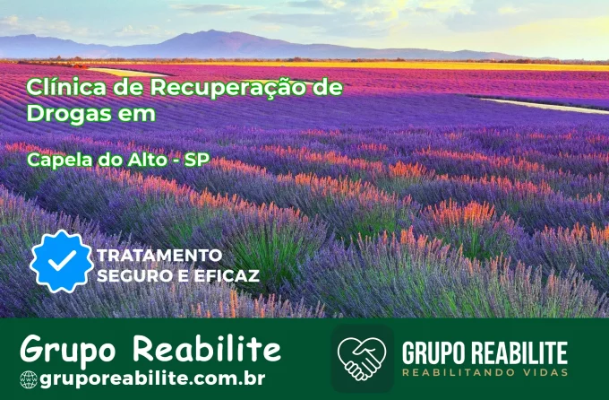 🚨 Clínica de Recuperação de Drogas em Capela do Alto - SP
