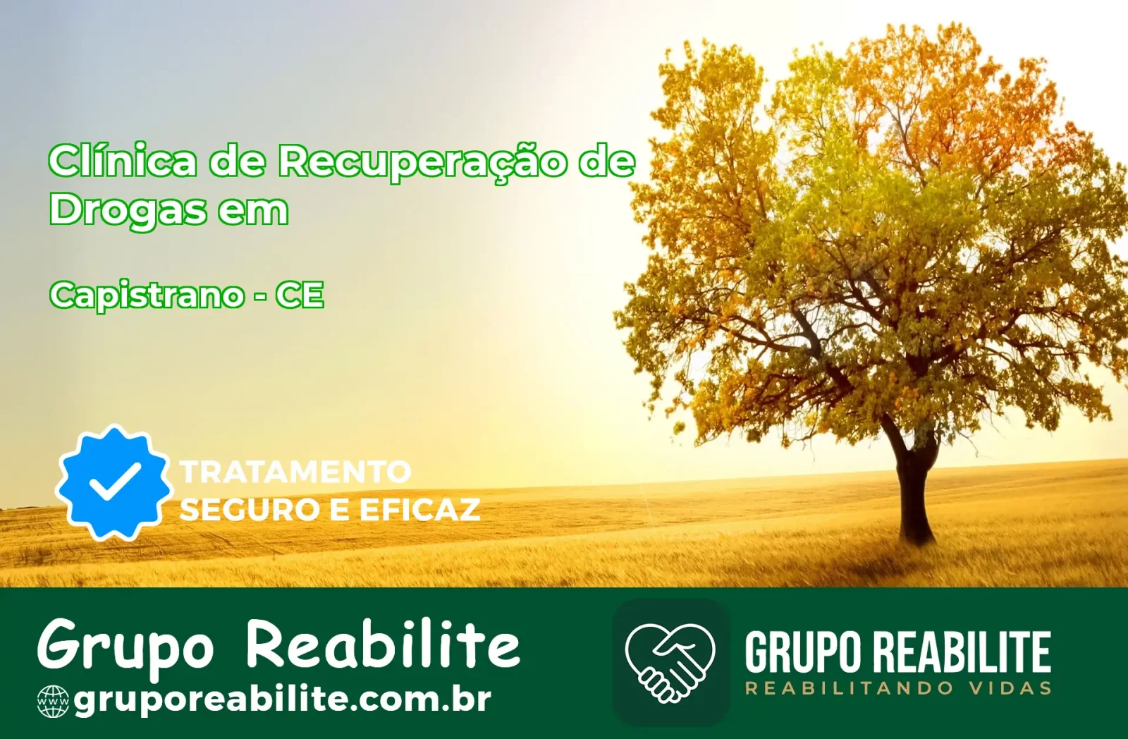 🚨 Clínica de Recuperação de Drogas em Capistrano - CE