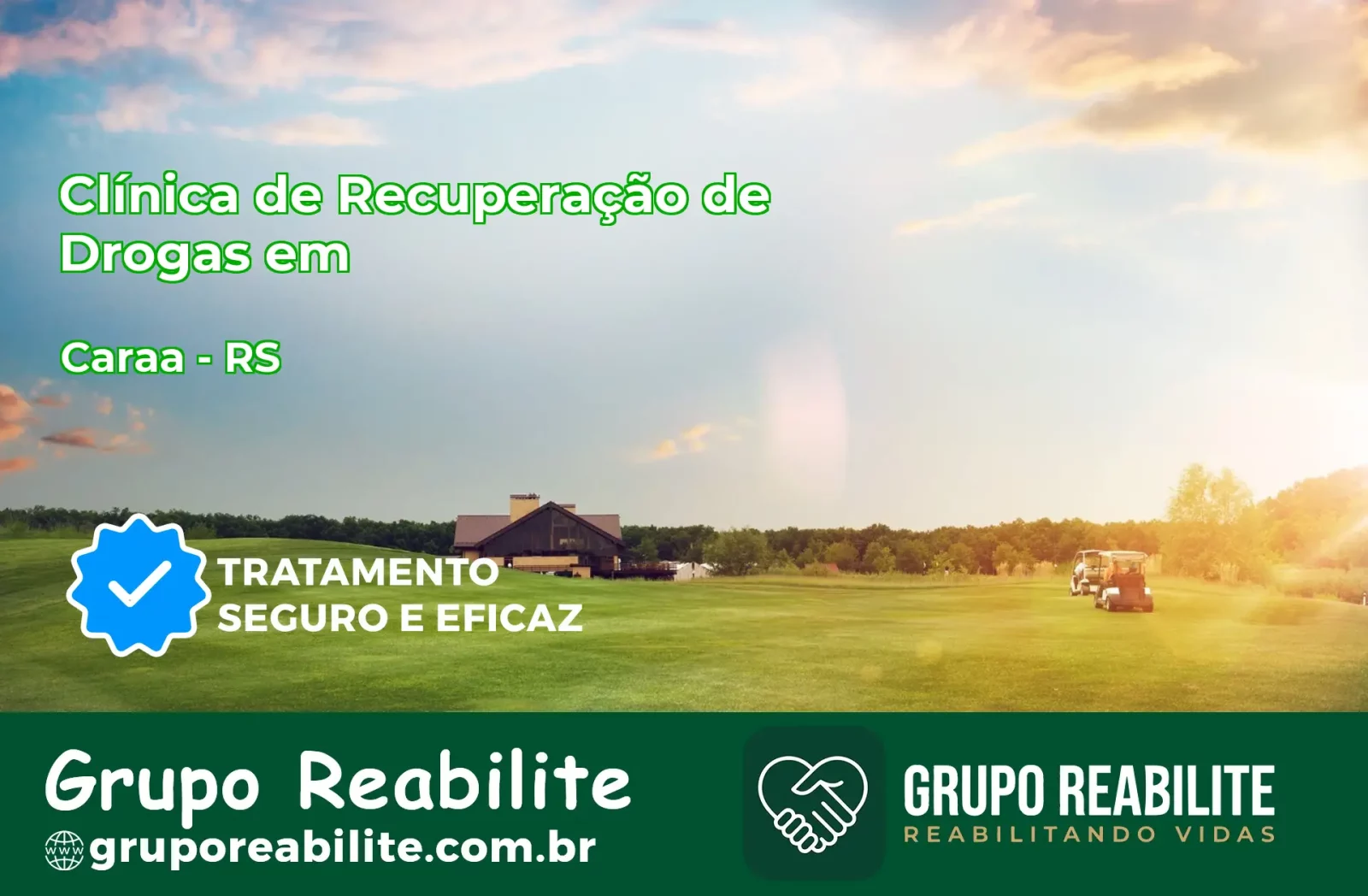🚨 Clínica de Recuperação de Drogas em Caraá - RS