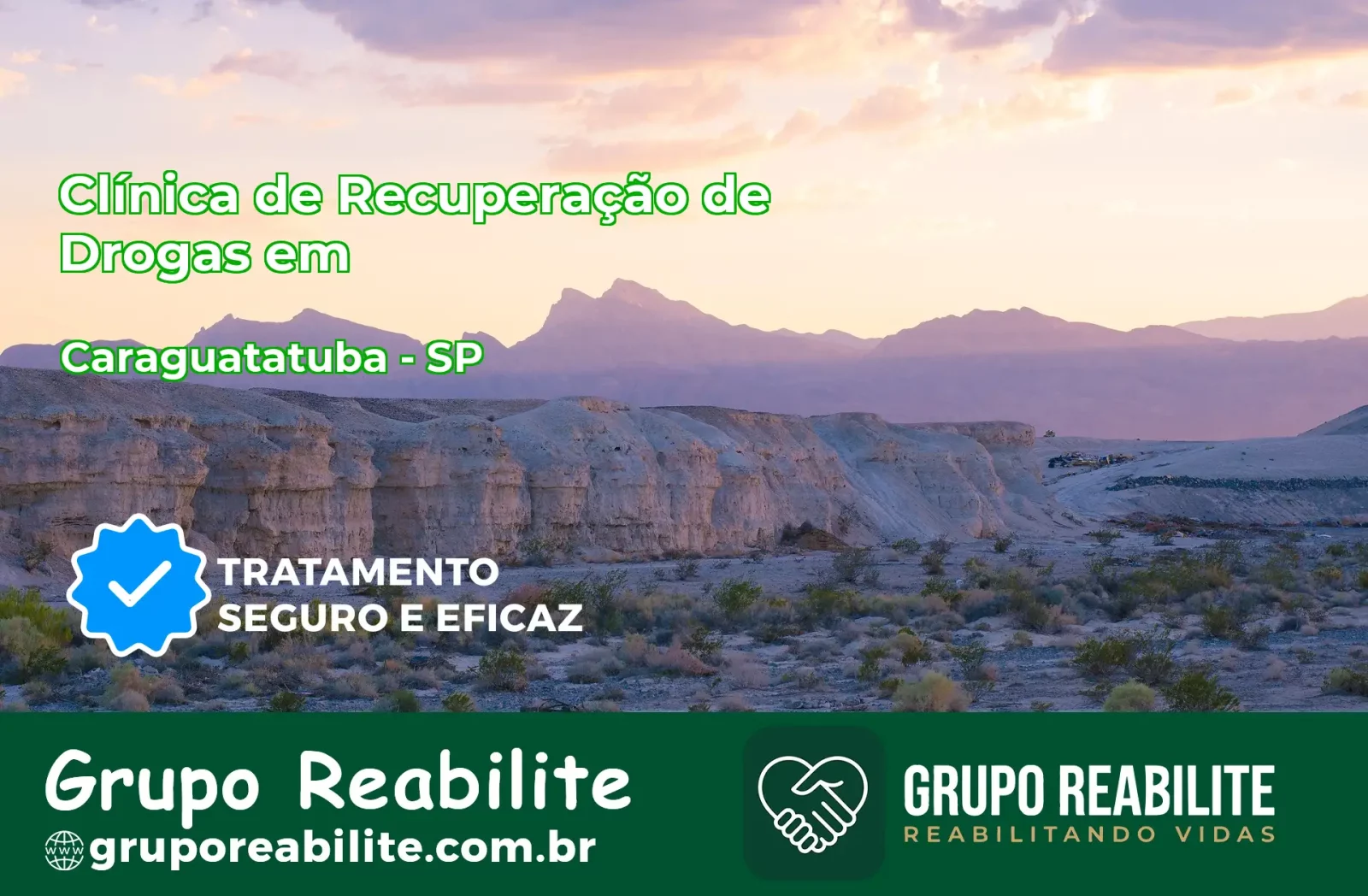 🚨 Clínica de Recuperação de Drogas em Caraguatatuba - SP