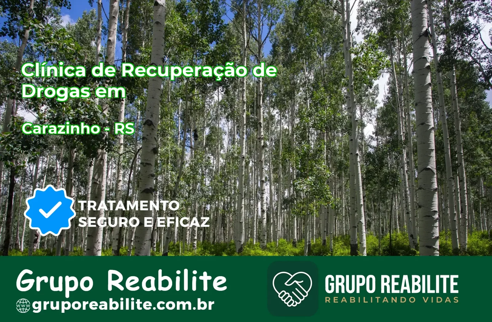 🚨 Clínica de Recuperação de Drogas em Carazinho - RS