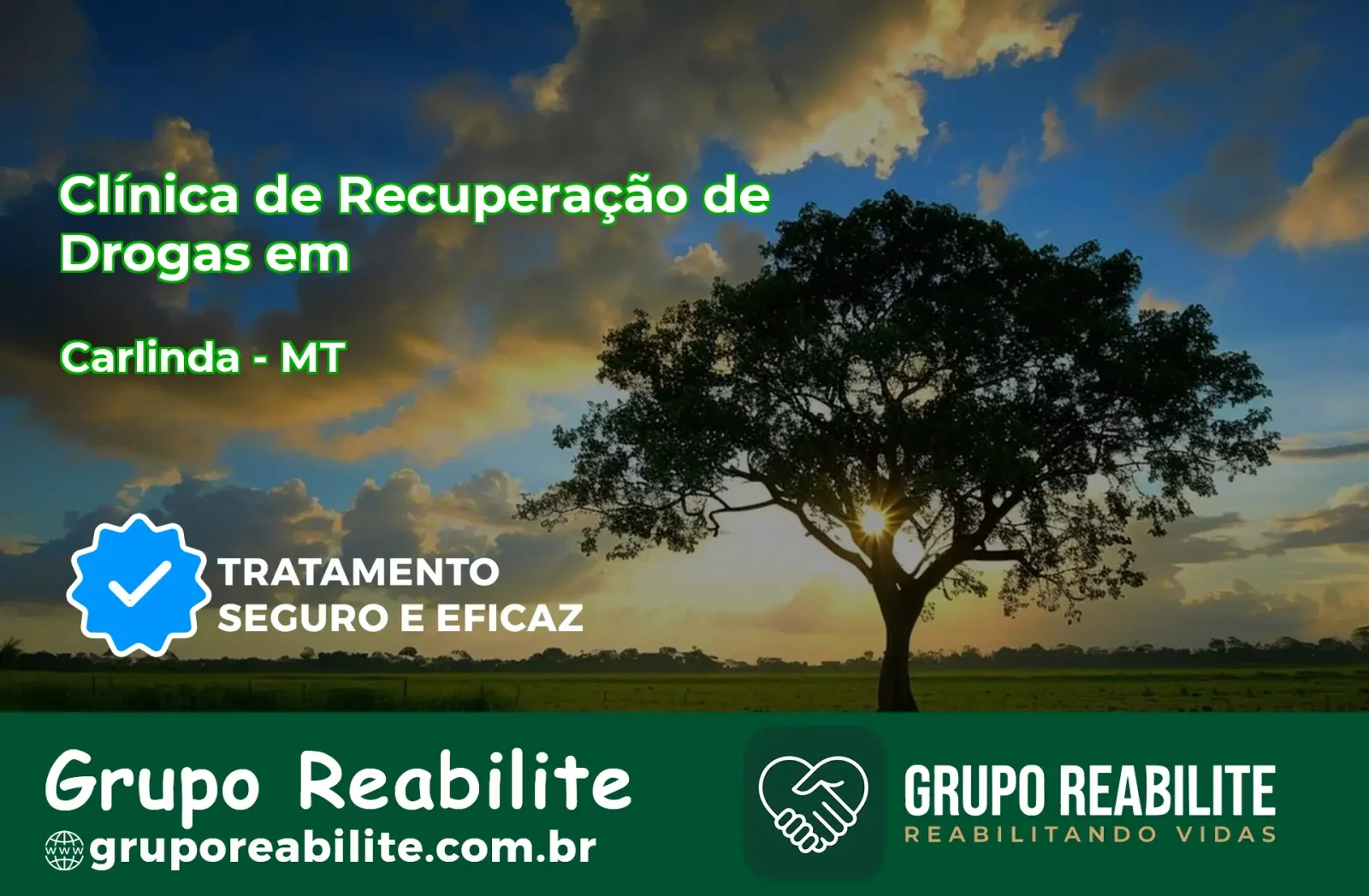 🚨 Clínica de Recuperação de Drogas em Carlinda - MT