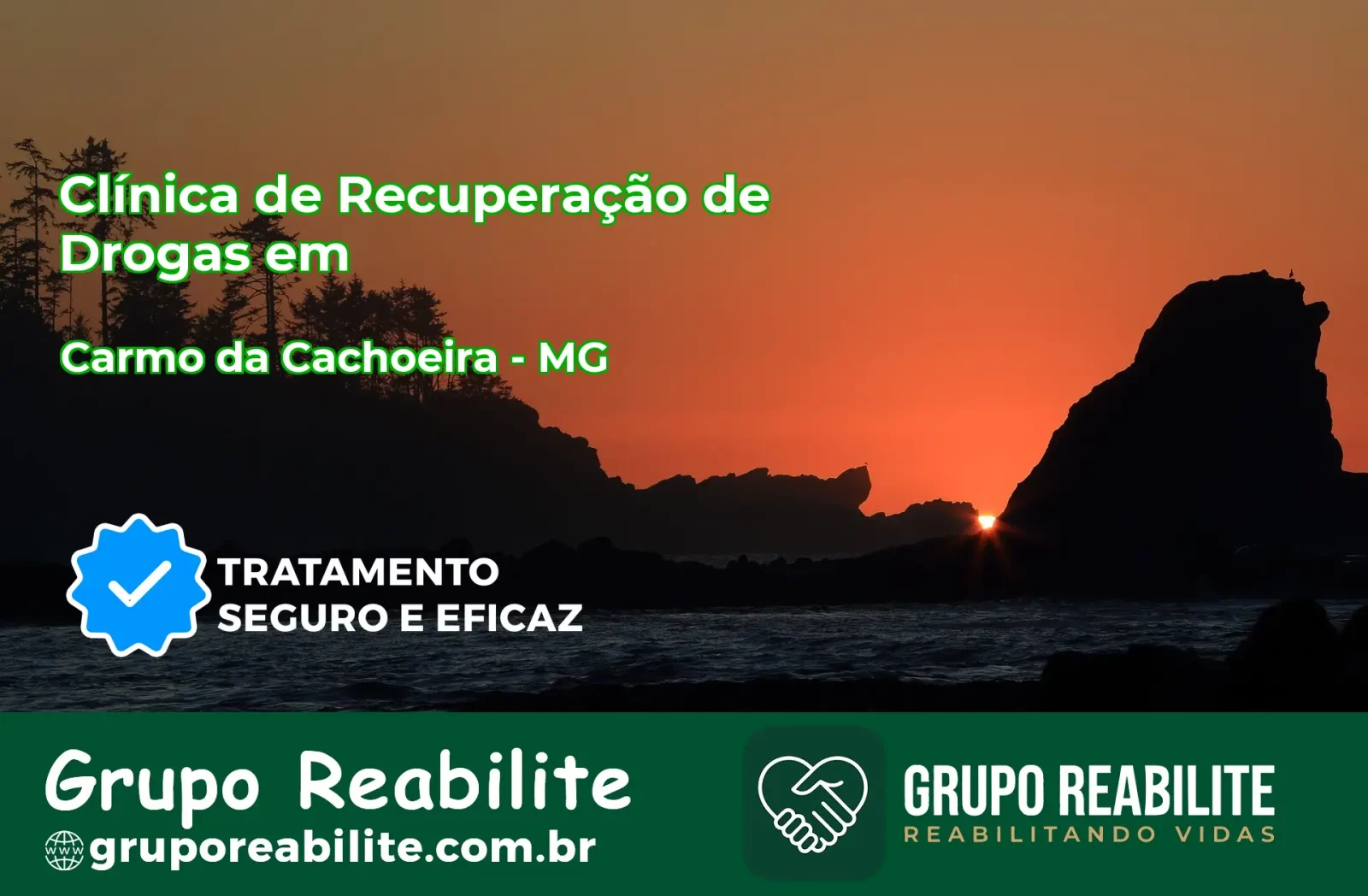 🚨 Clínica de Recuperação de Drogas em Carmo da Cachoeira - MG