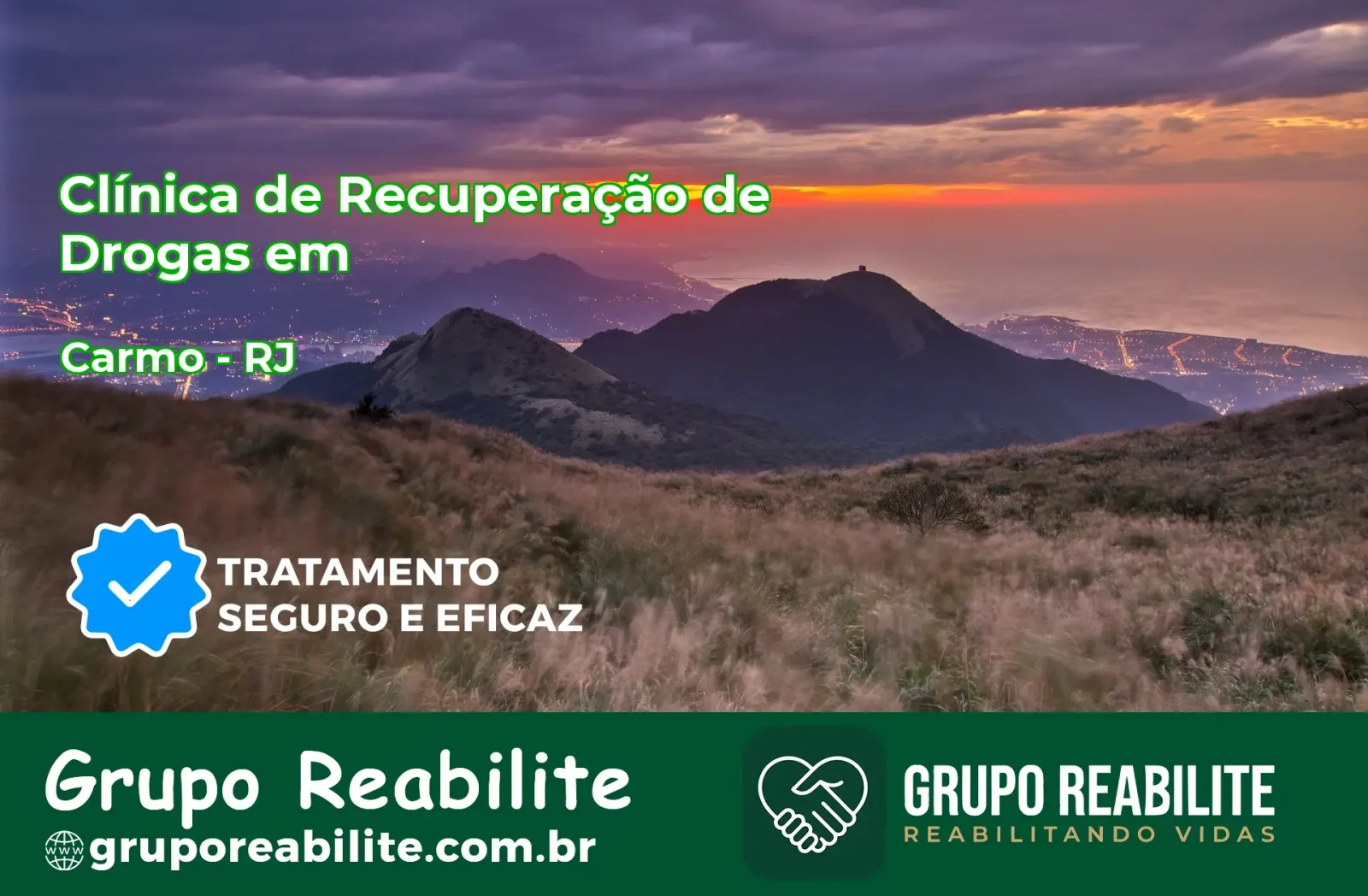 🚨 Clínica de Recuperação de Drogas em Carmo - RJ