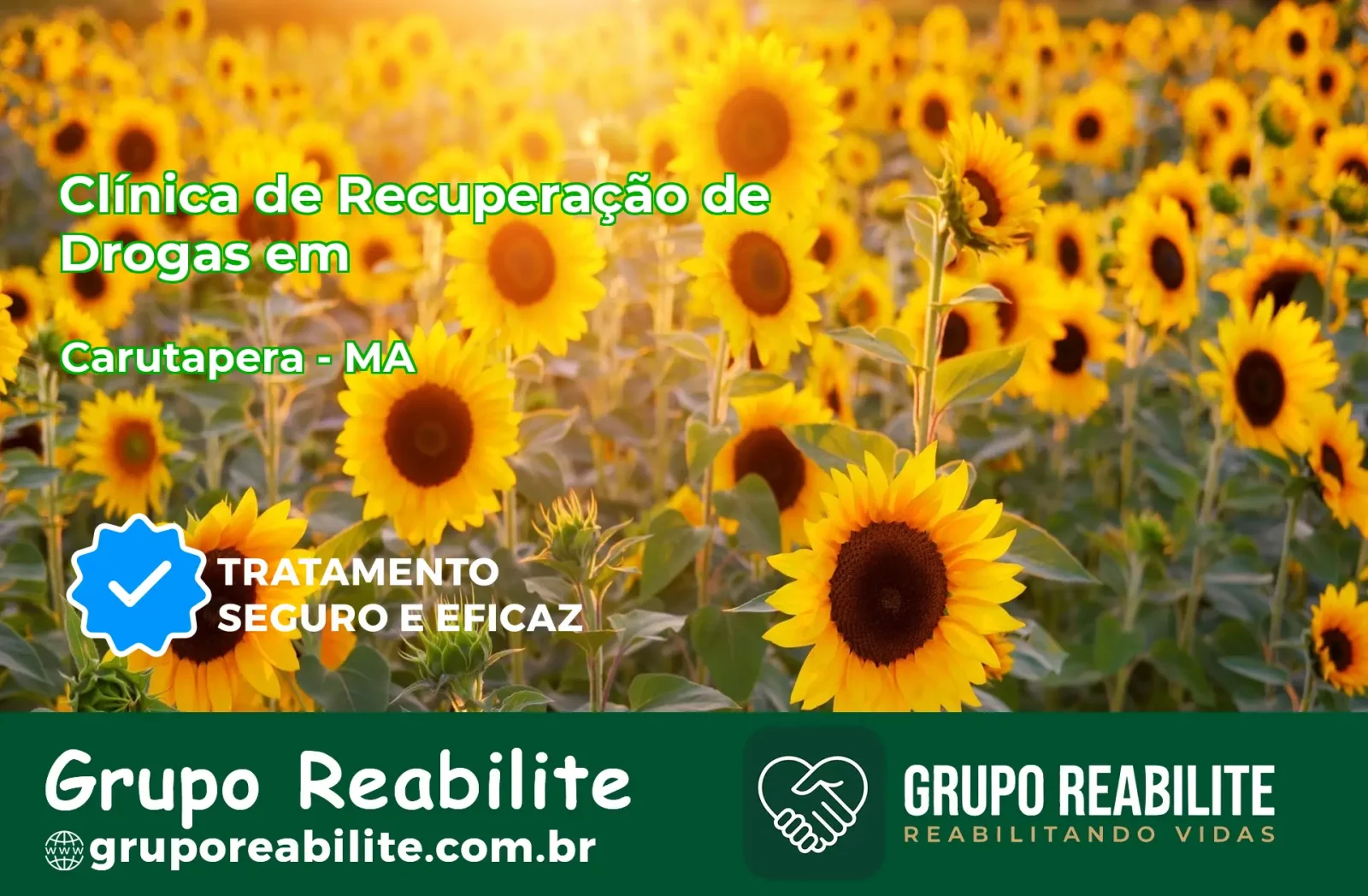 🚨 Clínica de Recuperação de Drogas em Carutapera - MA