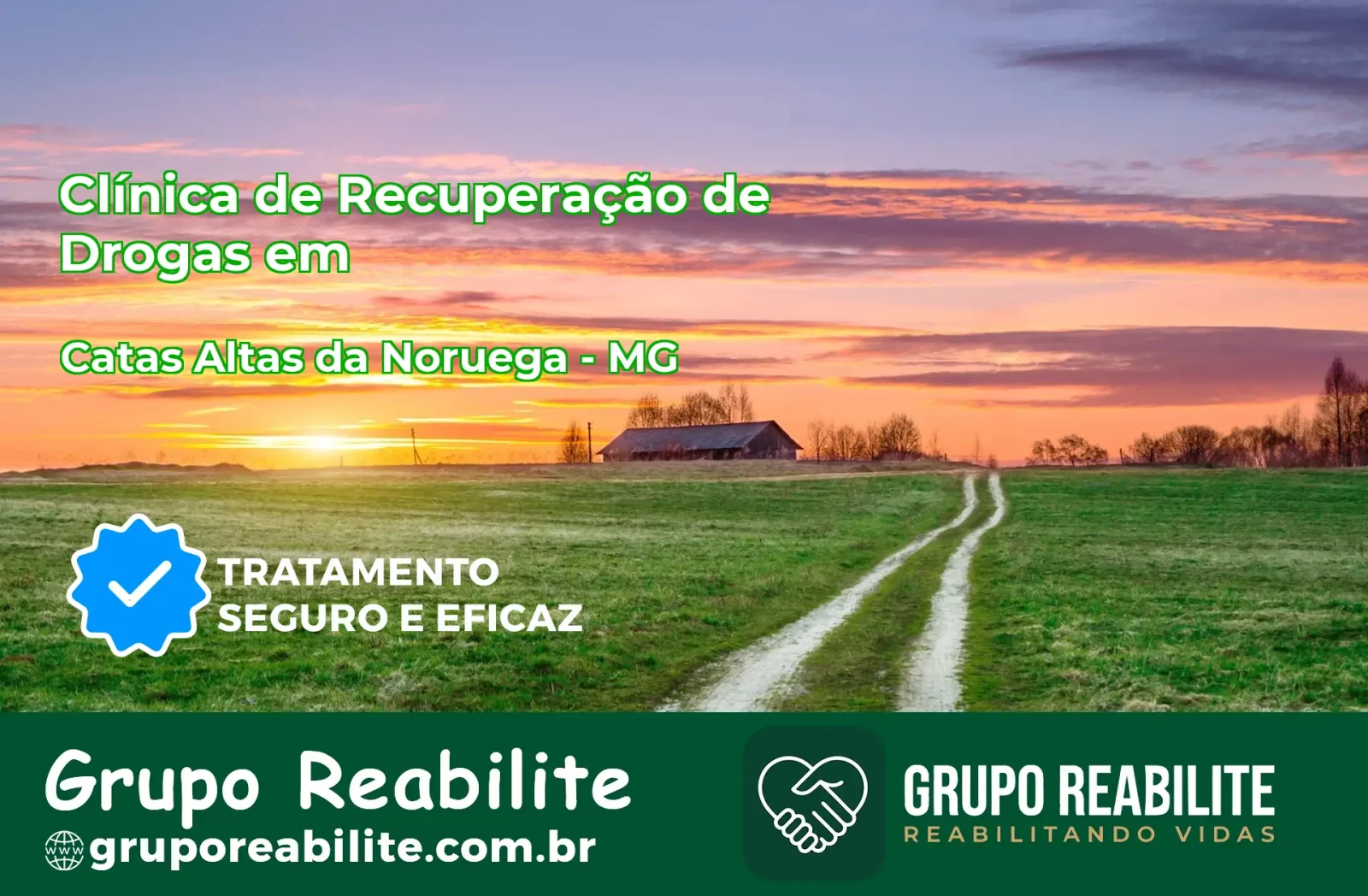 🚨 Clínica de Recuperação de Drogas em Catas Altas da Noruega - MG
