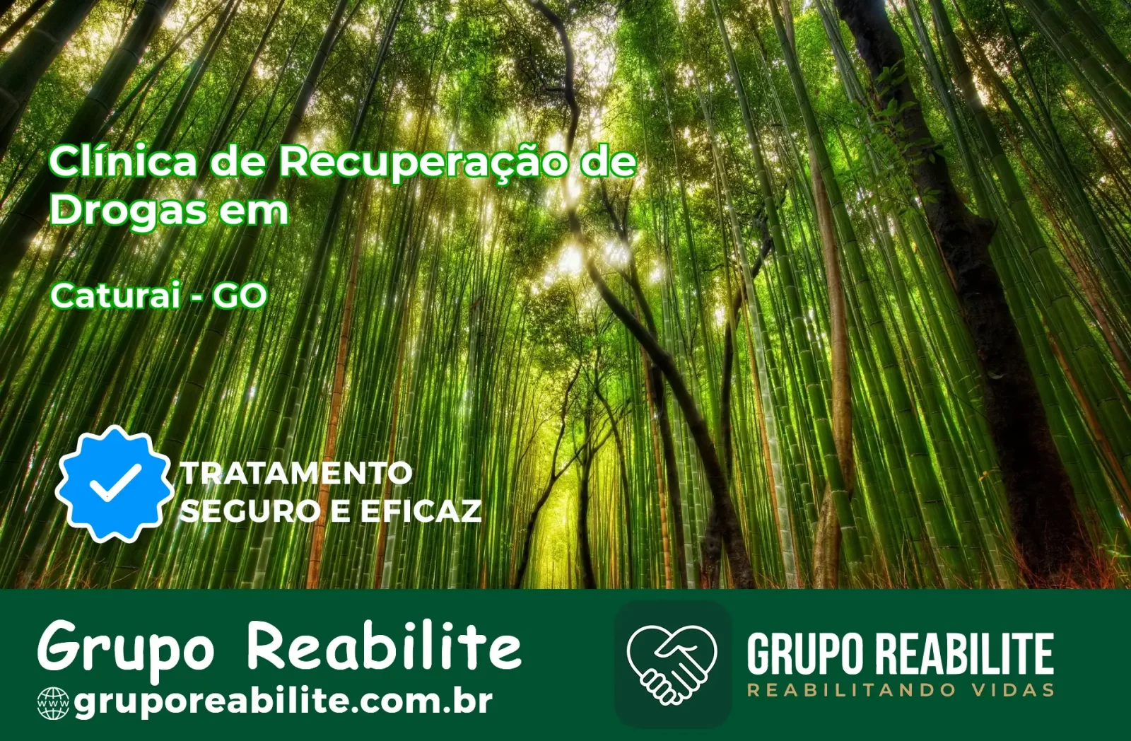🚨 Clínica de Recuperação de Drogas em Caturaí - GO