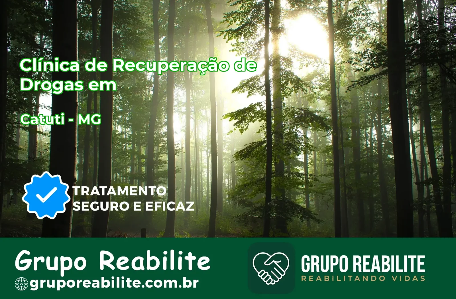 🚨 Clínica de Recuperação de Drogas em Catuti - MG