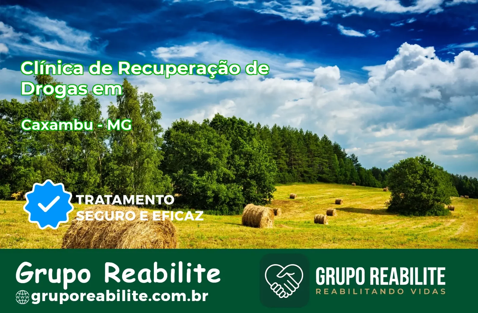 🚨 Clínica de Recuperação de Drogas em Caxambu - MG
