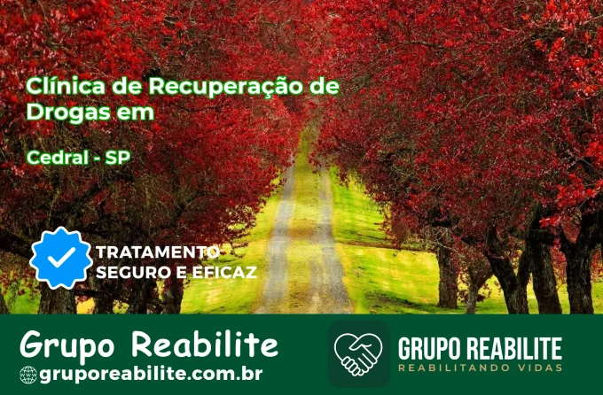 🚨 Clínica de Recuperação de Drogas em Cedral - SP