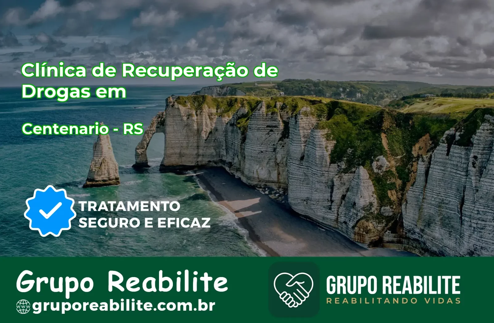 🚨 Clínica de Recuperação de Drogas em Centenário - RS