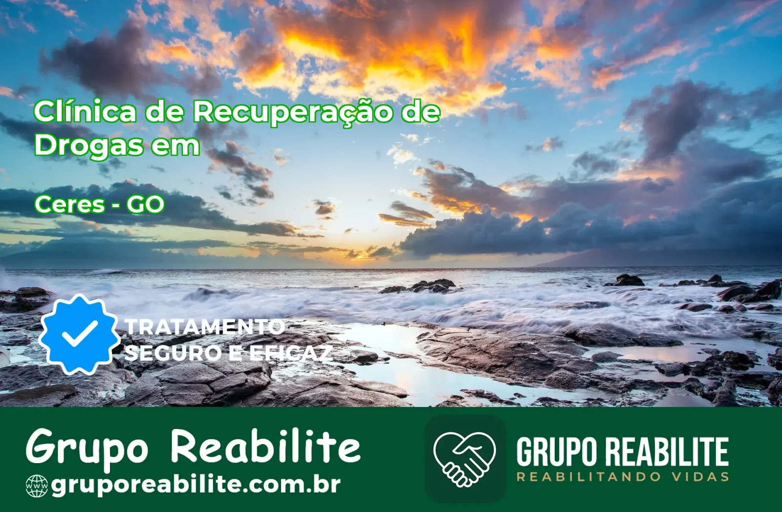 🚨 Clínica de Recuperação de Drogas em Ceres - GO