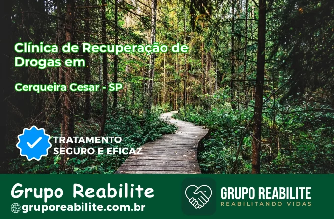 🚨 Clínica de Recuperação de Drogas em Cerqueira César - SP