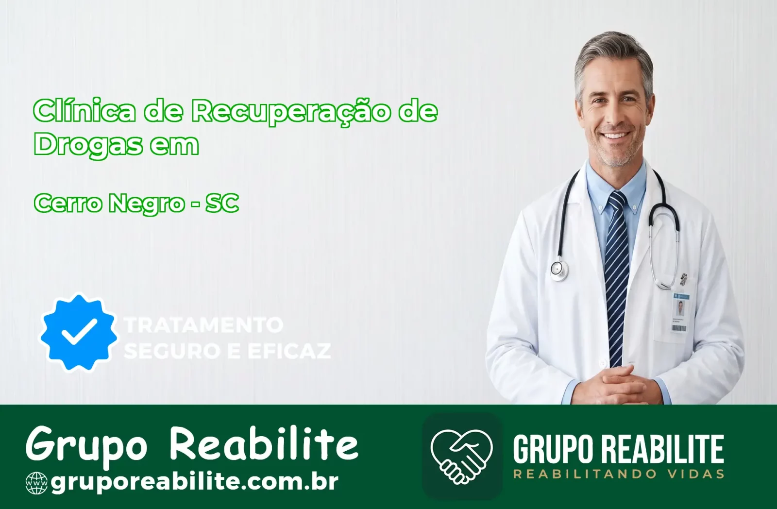 🚨 Clínica de Recuperação de Drogas em Cerro Negro - SC