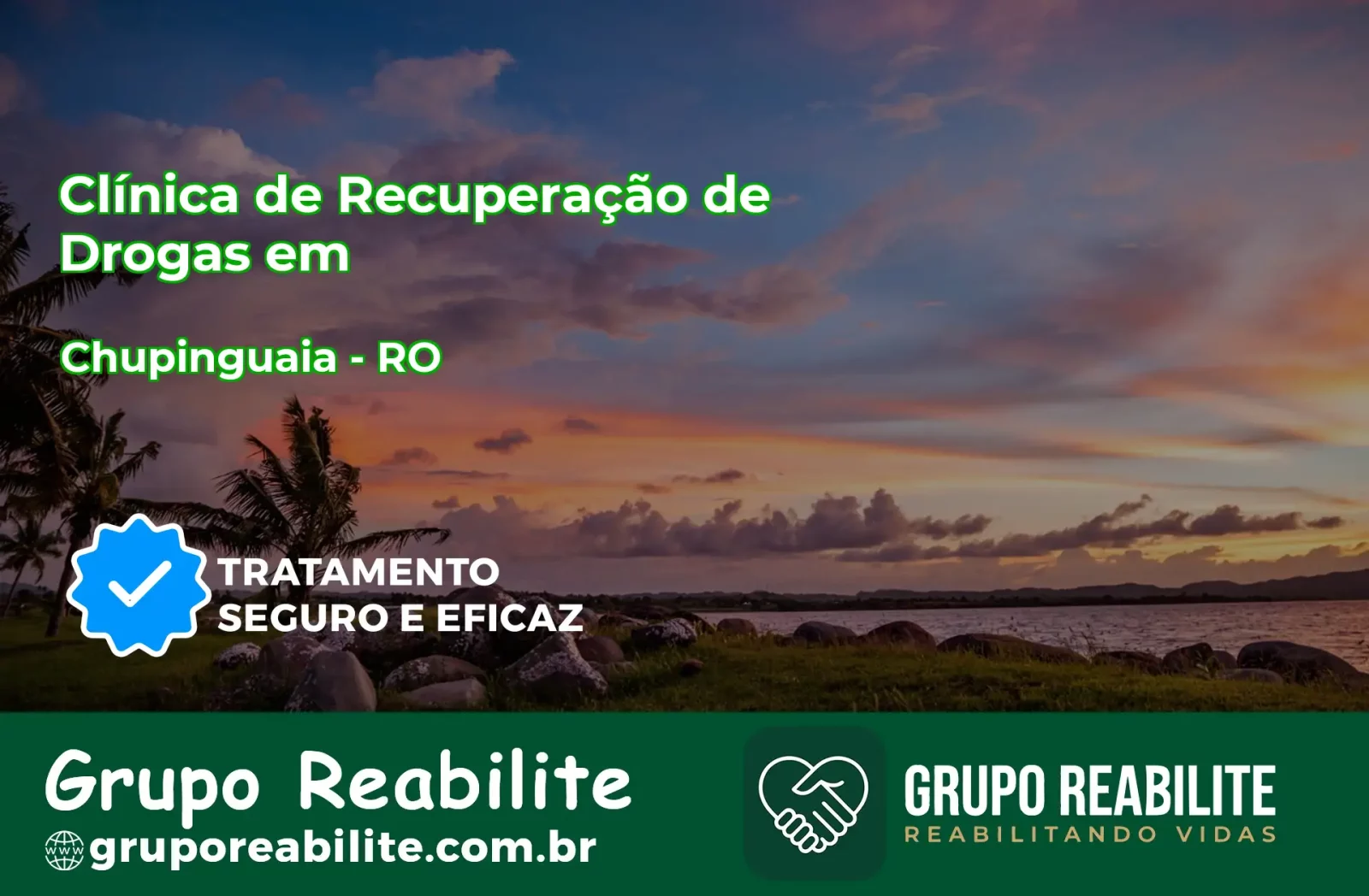 🚨 Clínica de Recuperação de Drogas em Chupinguaia - RO