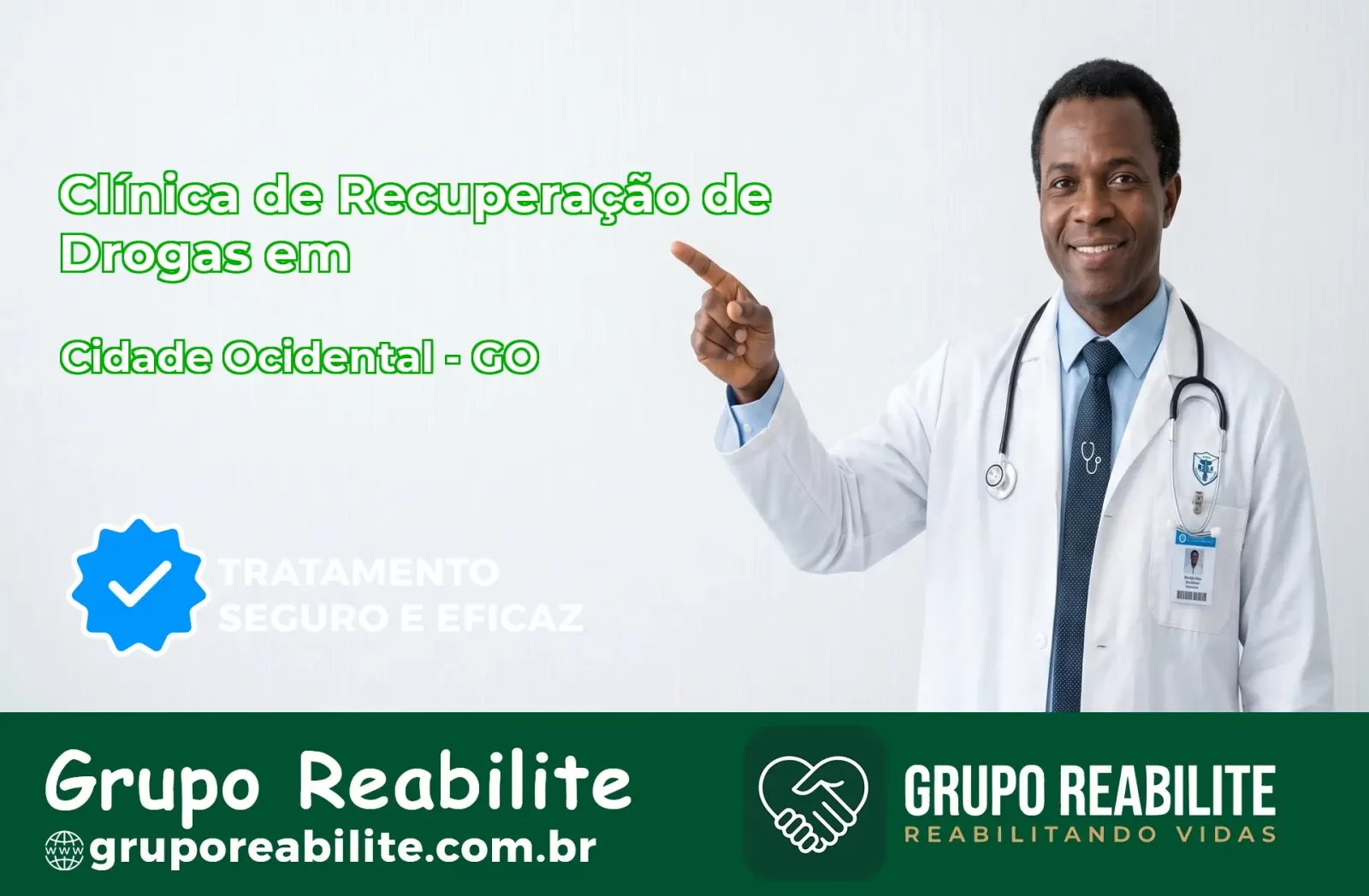 🚨 Clínica de Recuperação de Drogas em Cidade Ocidental - GO