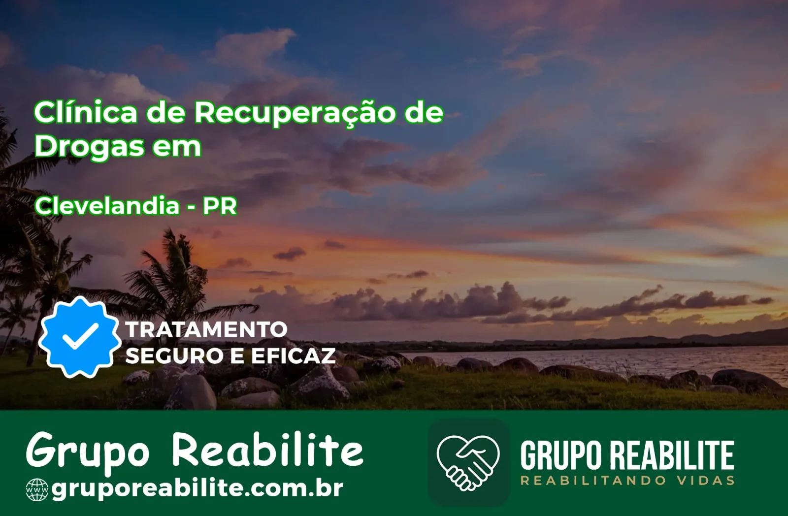 🚨 Clínica de Recuperação de Drogas em Clevelândia - PR