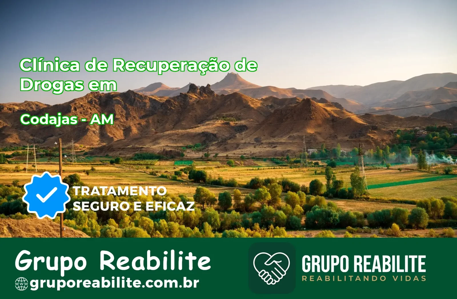🚨 Clínica de Recuperação de Drogas em Codajás - AM