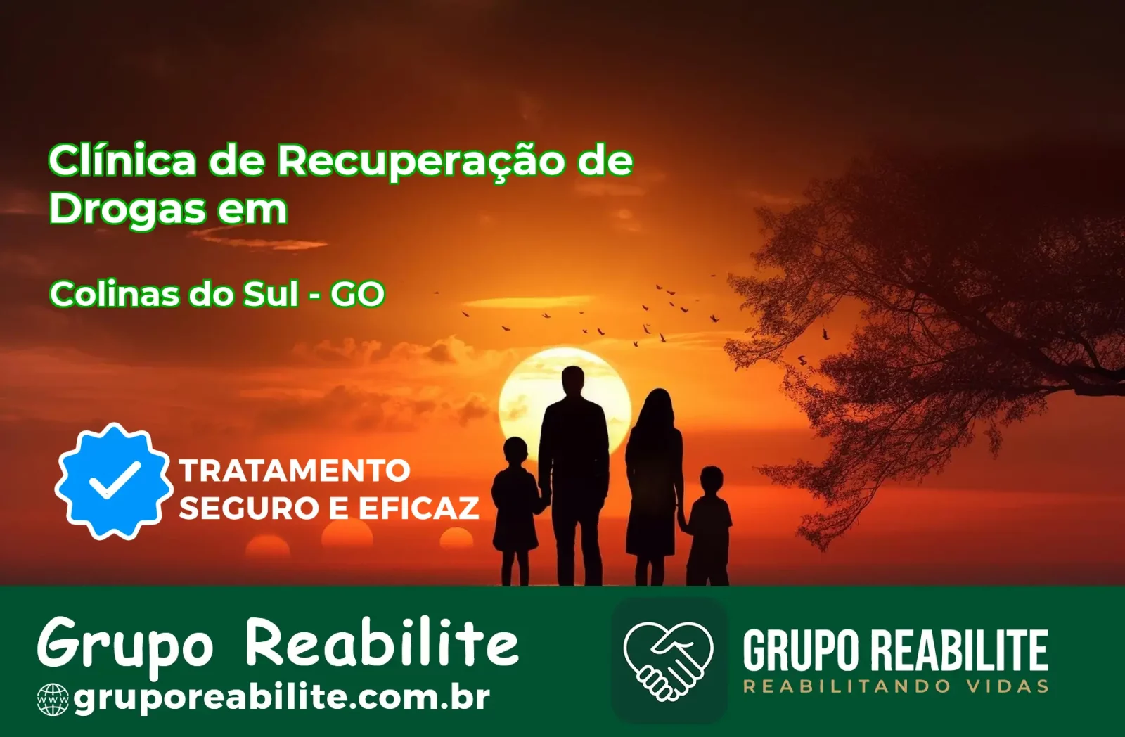 🚨 Clínica de Recuperação de Drogas em Colinas do Sul - GO