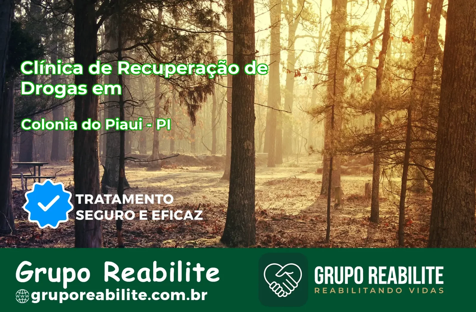 🚨 Clínica de Recuperação de Drogas em Colônia do Piauí - PI