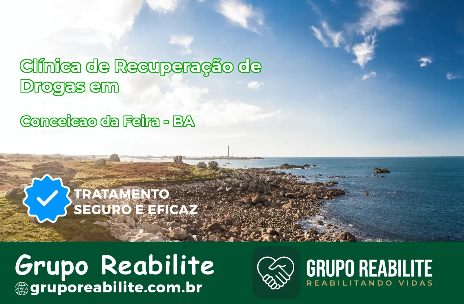 🚨 Clínica de Recuperação de Drogas em Conceição da Feira - BA
