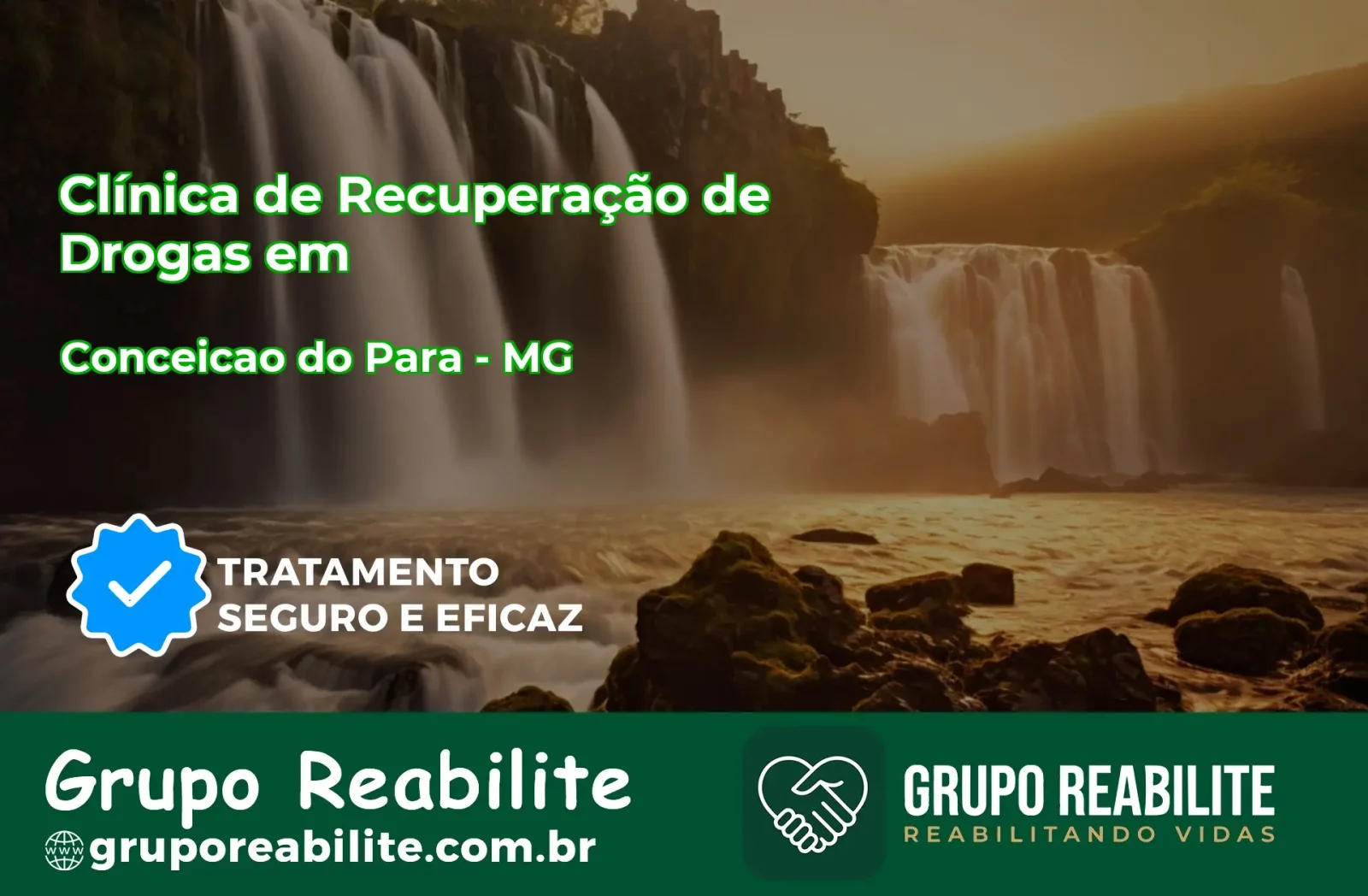 🚨 Clínica de Recuperação de Drogas em Conceição do Pará - MG
