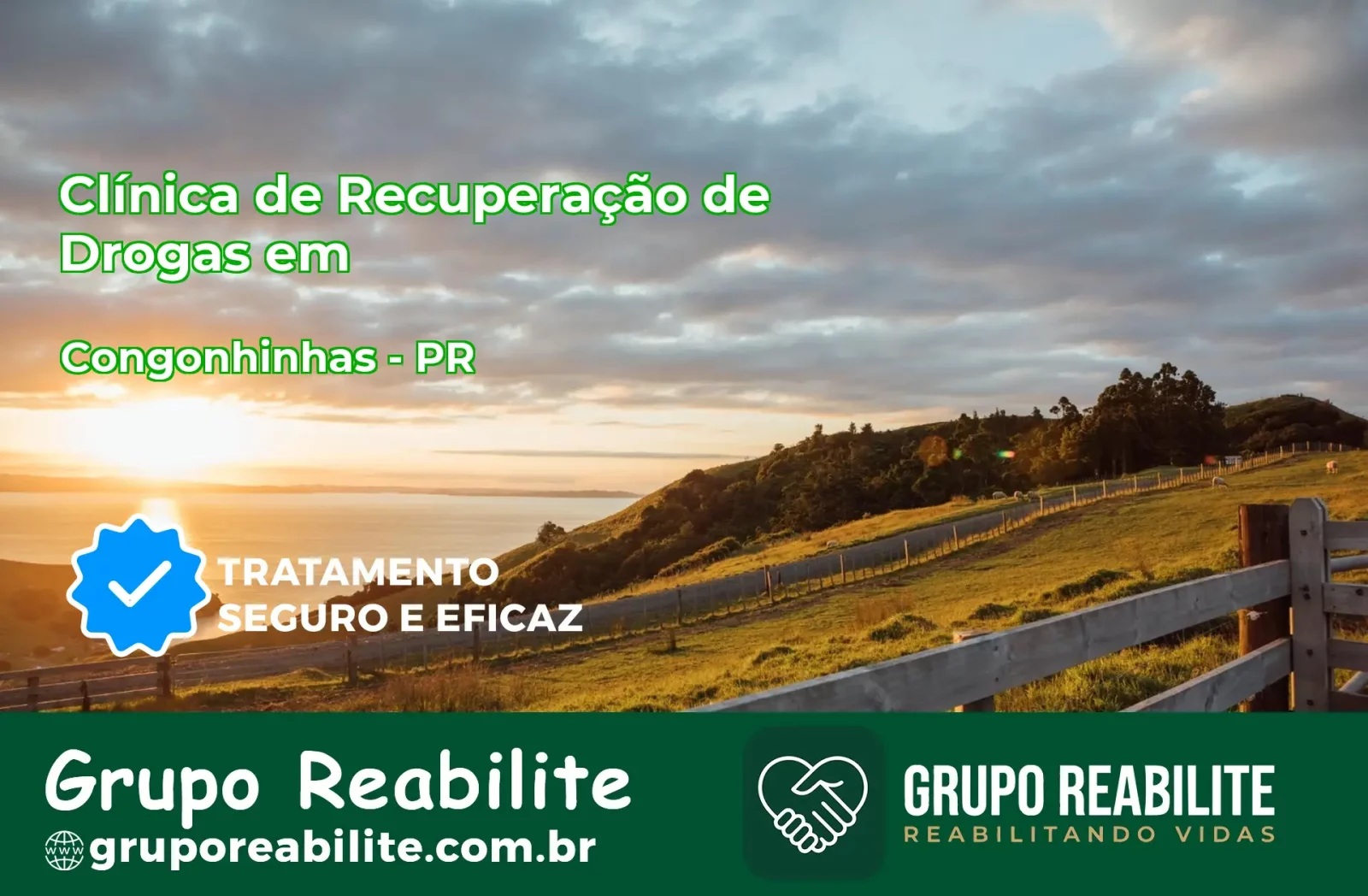 🚨 Clínica de Recuperação de Drogas em Congonhinhas - PR