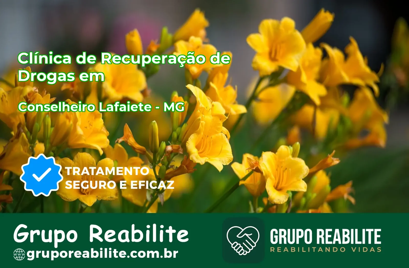 🚨 Clínica de Recuperação de Drogas em Conselheiro Lafaiete - MG