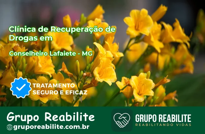 🚨 Clínica de Recuperação de Drogas em Conselheiro Lafaiete - MG