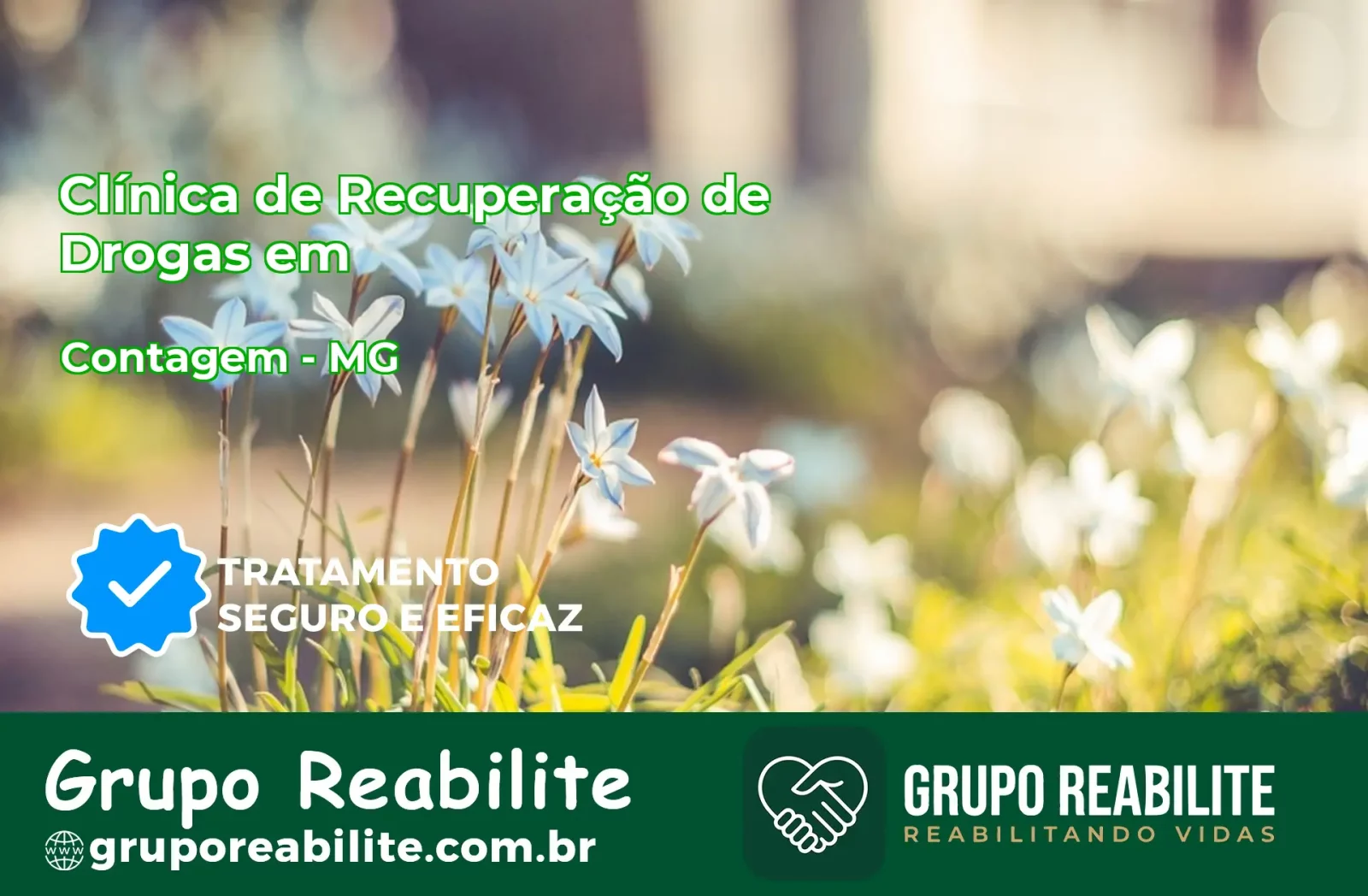 🚨 Clínica de Recuperação de Drogas em Contagem - MG