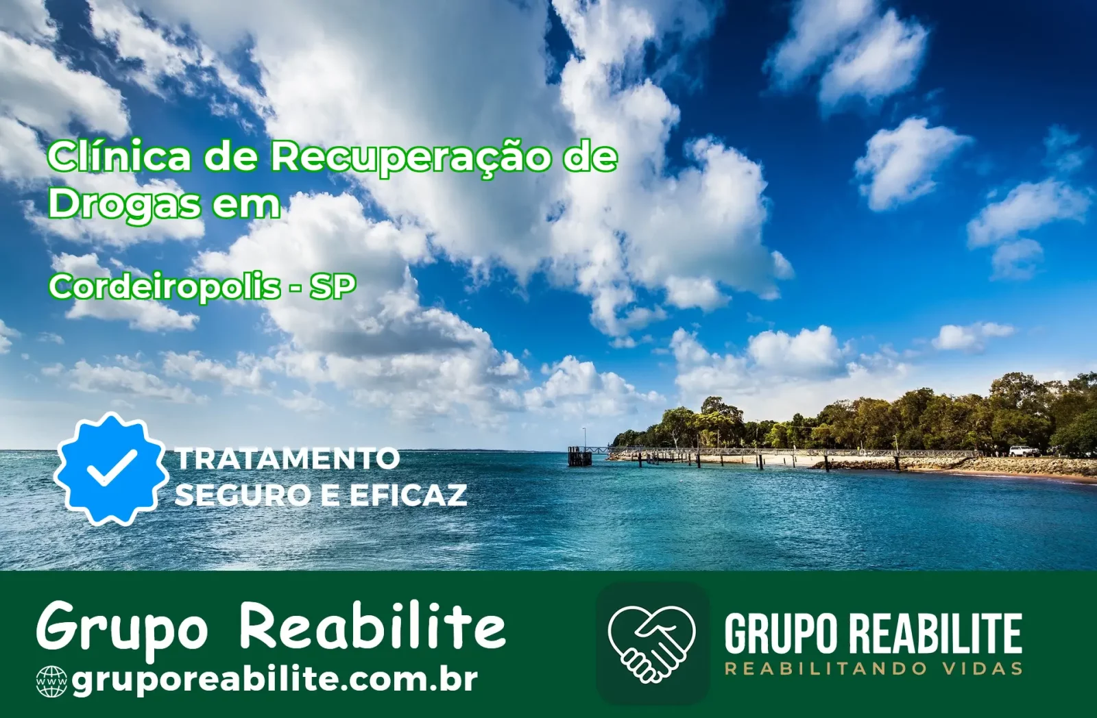 🚨 Clínica de Recuperação de Drogas em Cordeirópolis - SP