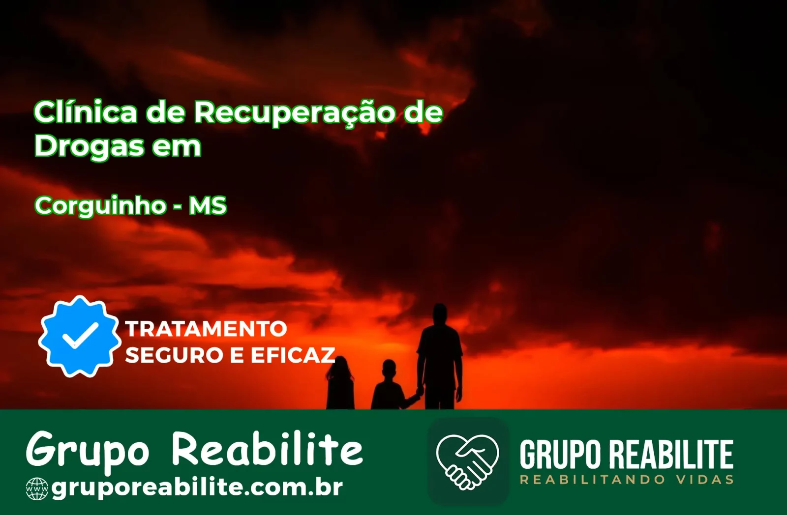🚨 Clínica de Recuperação de Drogas em Corguinho - MS