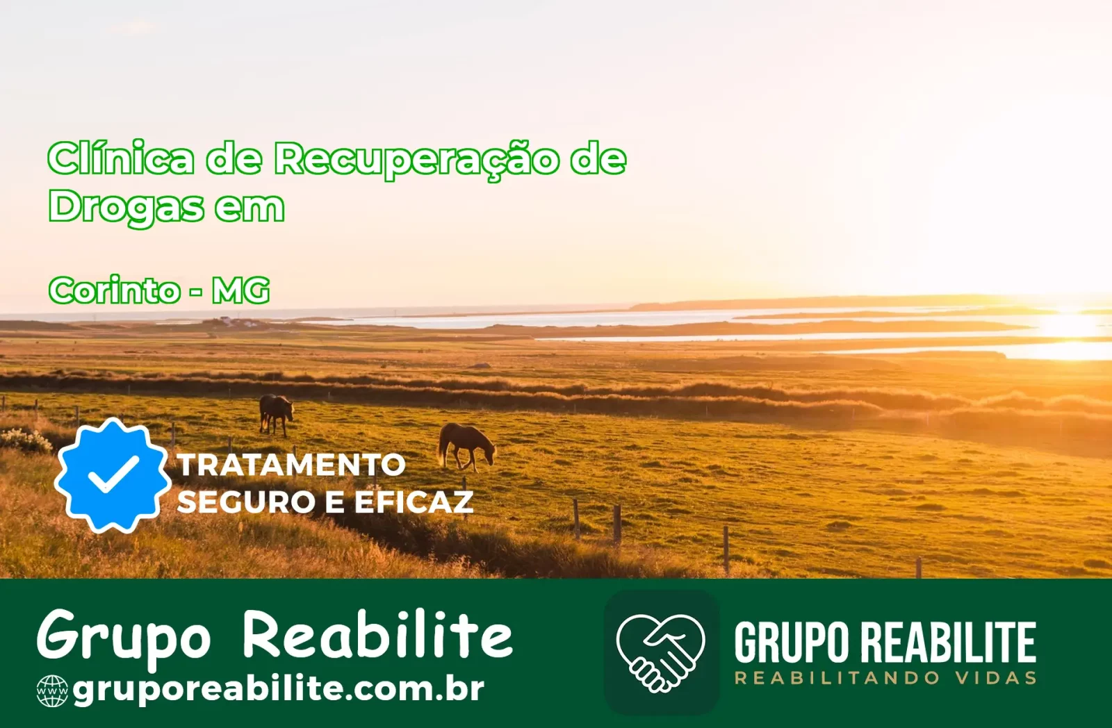 🚨 Clínica de Recuperação de Drogas em Corinto - MG