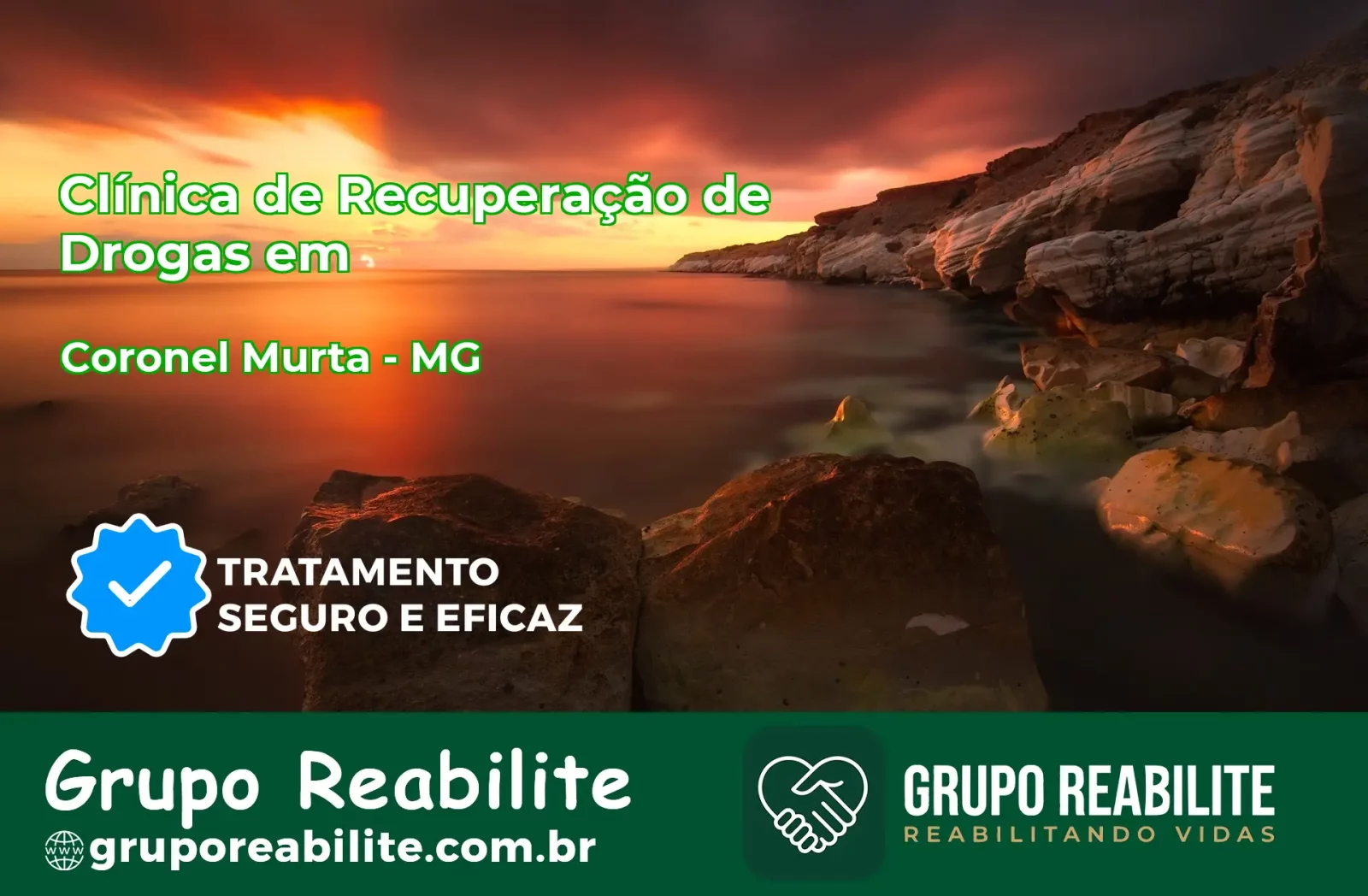 🚨 Clínica de Recuperação de Drogas em Coronel Murta - MG