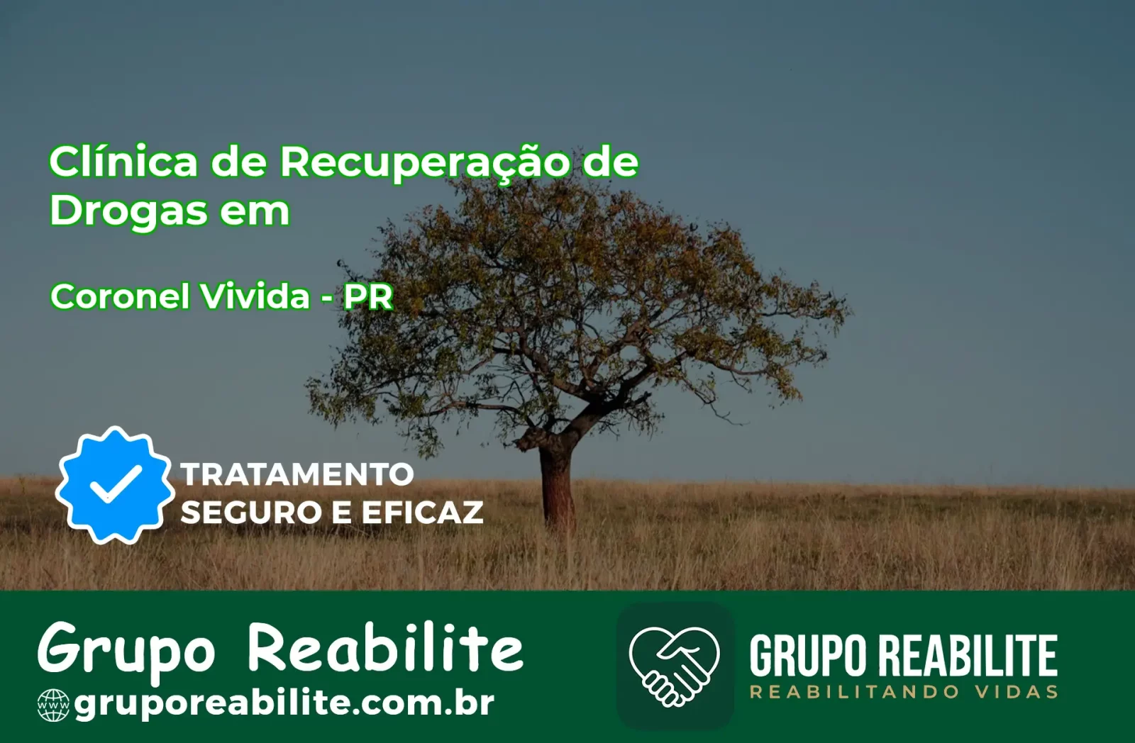 🚨 Clínica de Recuperação de Drogas em Coronel Vivida - PR