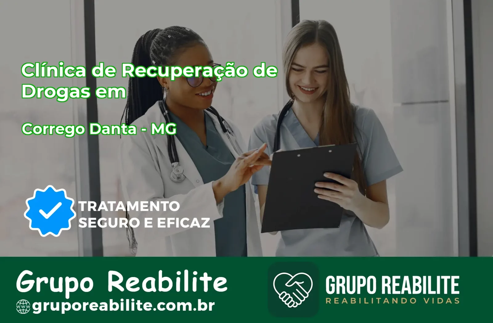 🚨 Clínica de Recuperação de Drogas em Córrego Danta - MG
