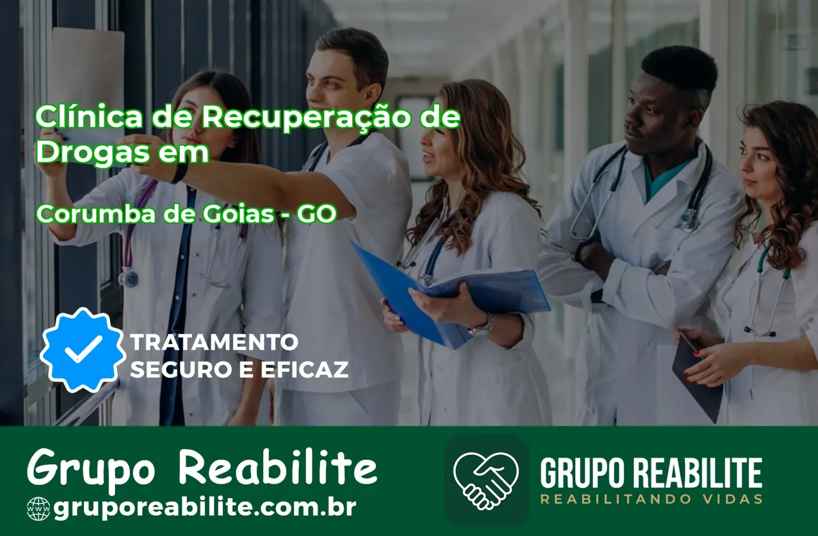🚨 Clínica de Recuperação de Drogas em Corumbá de Goiás - GO