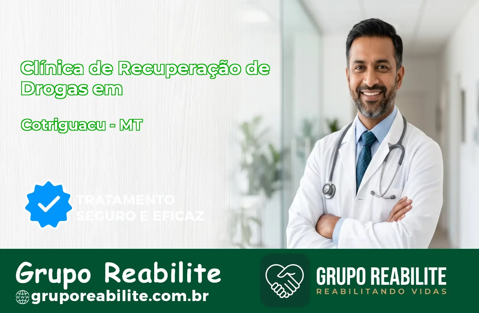 🚨 Clínica de Recuperação de Drogas em Cotriguaçu - MT