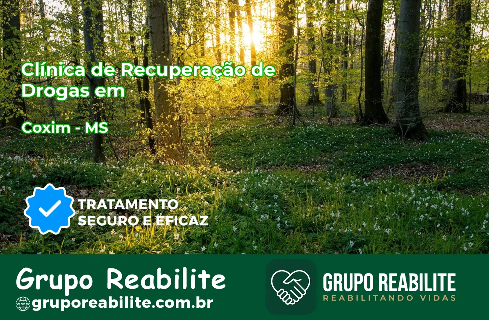 🚨 Clínica de Recuperação de Drogas em Coxim - MS