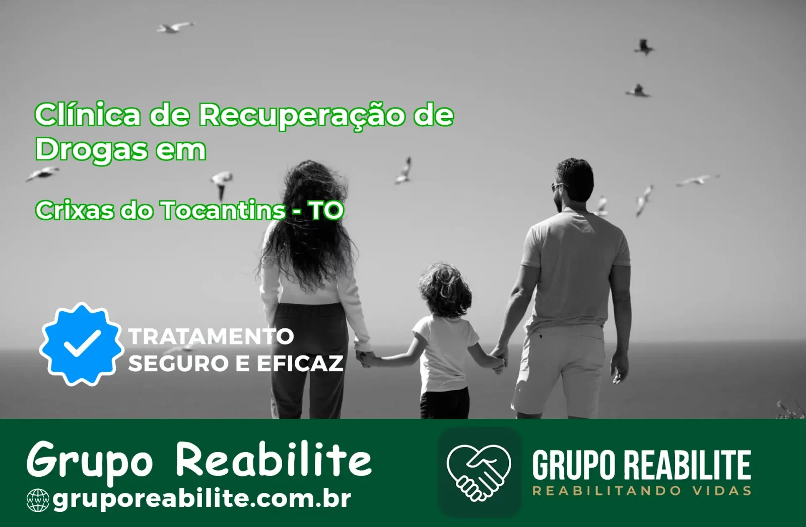 🚨 Clínica de Recuperação de Drogas em Crixás do Tocantins - TO