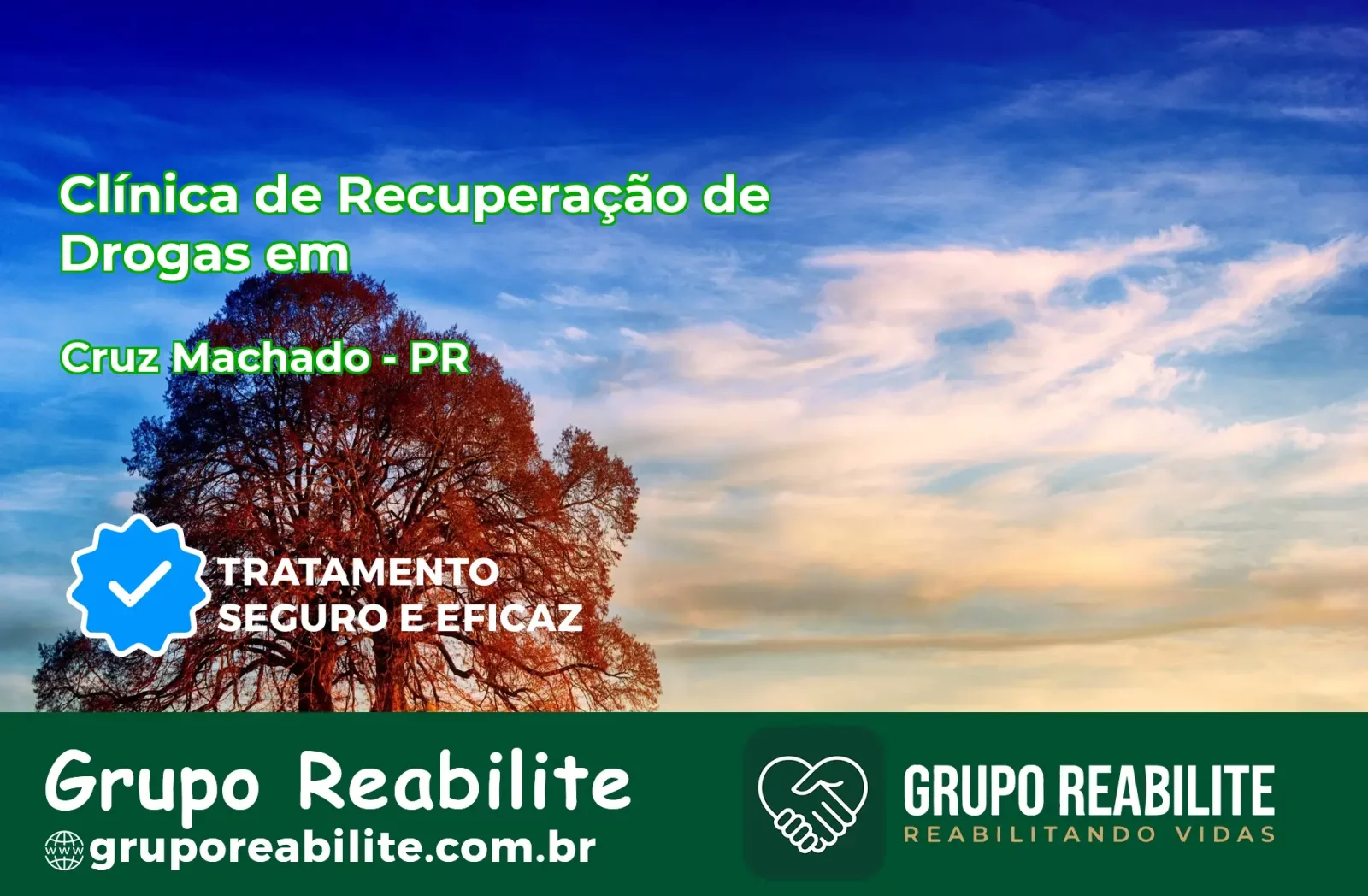 🚨 Clínica de Recuperação de Drogas em Cruz Machado - PR