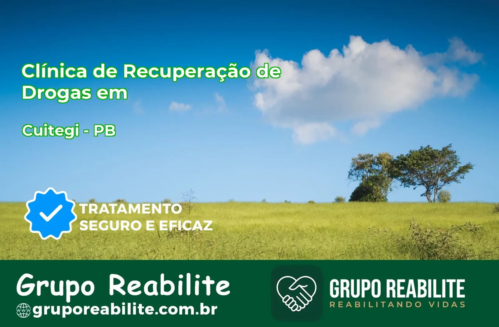 🚨 Clínica de Recuperação de Drogas em Cuitegi - PB