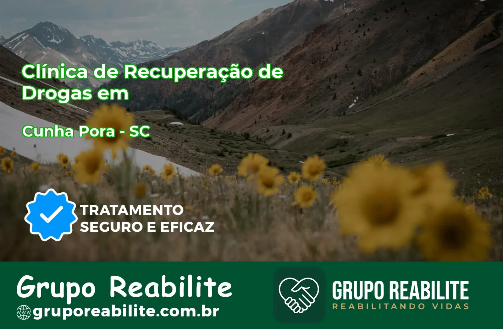 🚨 Clínica de Recuperação de Drogas em Cunha Porã - SC