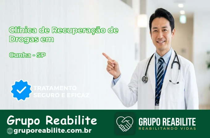 🚨 Clínica de Recuperação de Drogas em Cunha - SP
