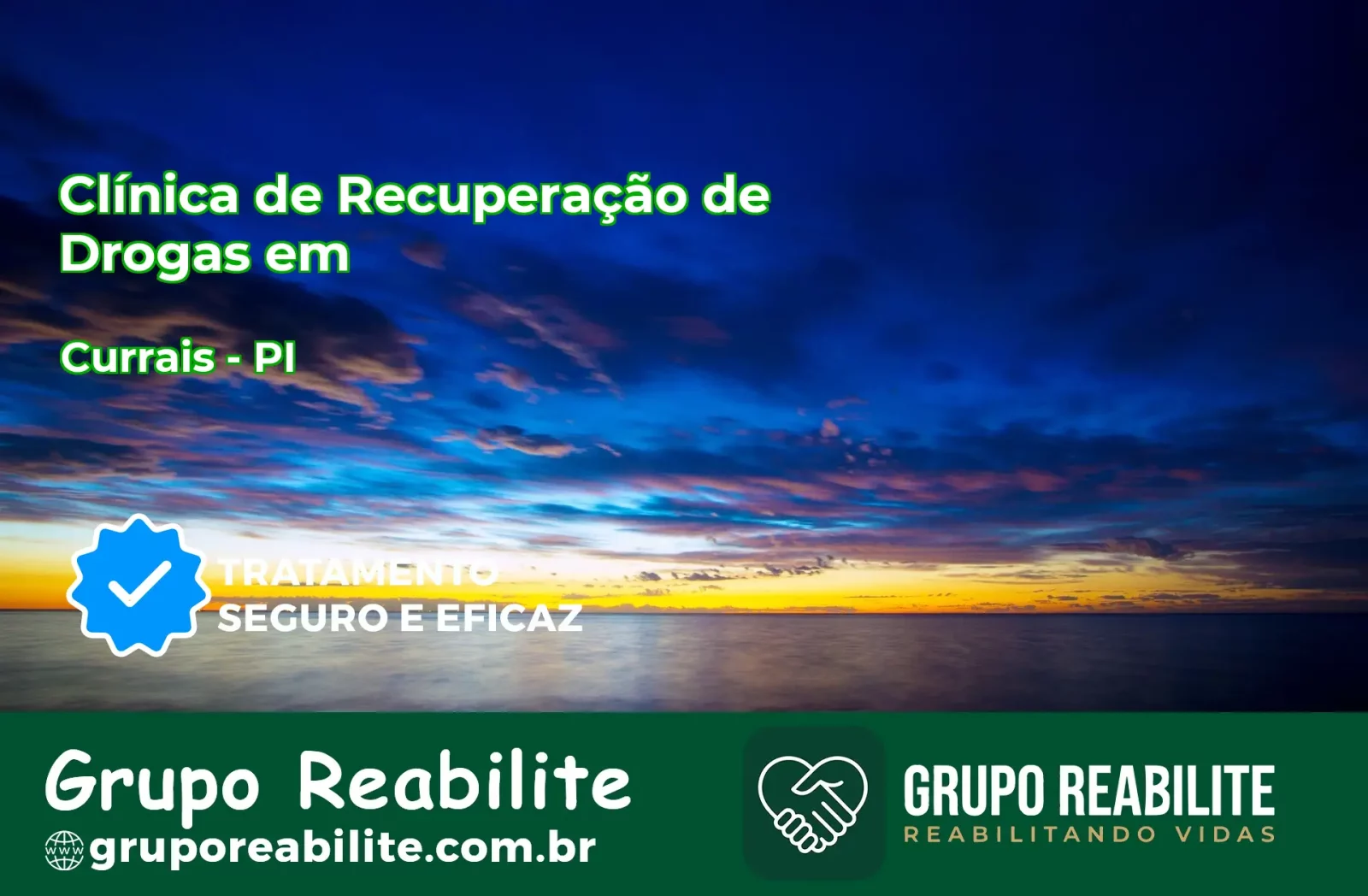 🚨 Clínica de Recuperação de Drogas em Currais - PI