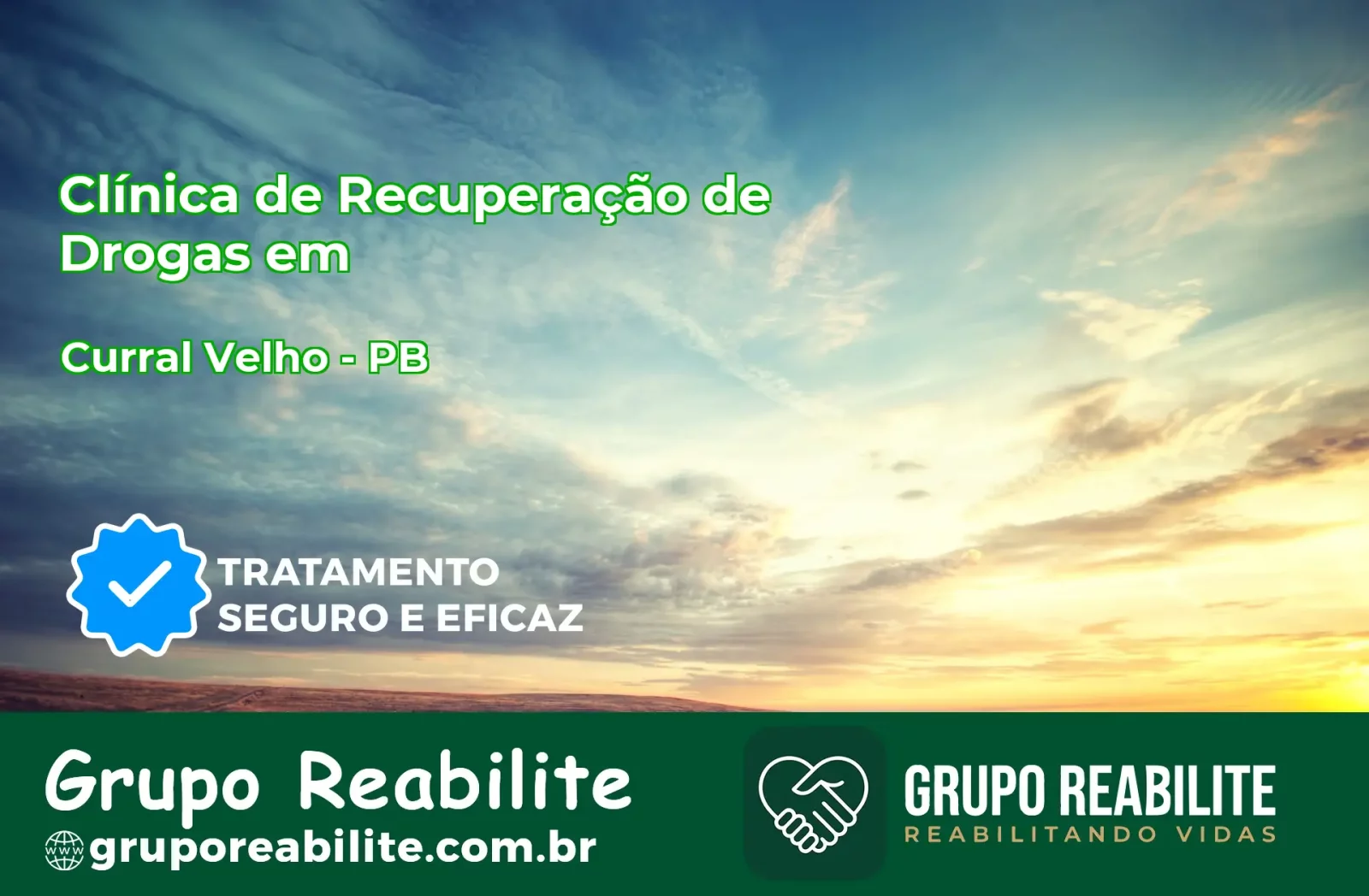 🚨 Clínica de Recuperação de Drogas em Curral Velho - PB