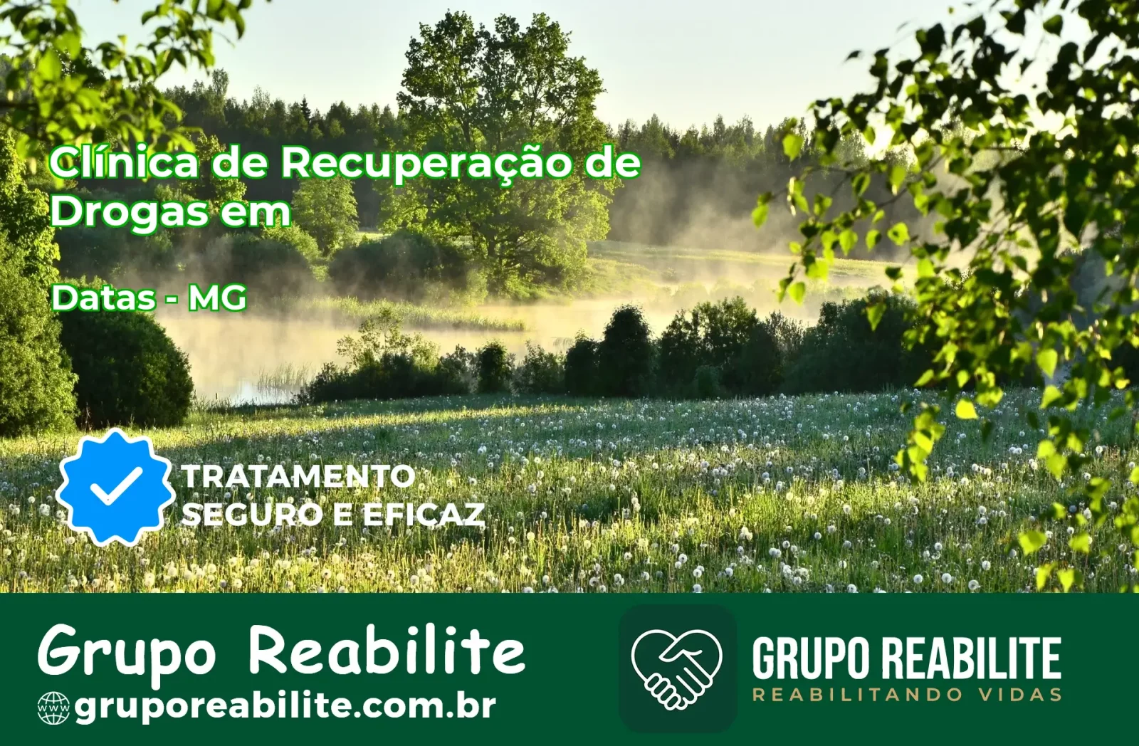 🚨 Clínica de Recuperação de Drogas em Datas - MG
