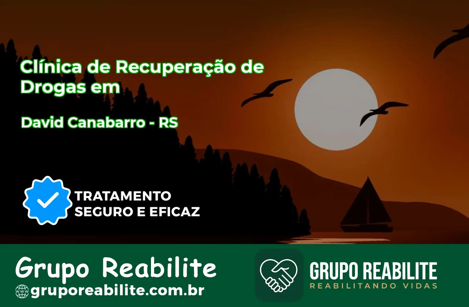 🚨 Clínica de Recuperação de Drogas em David Canabarro - RS