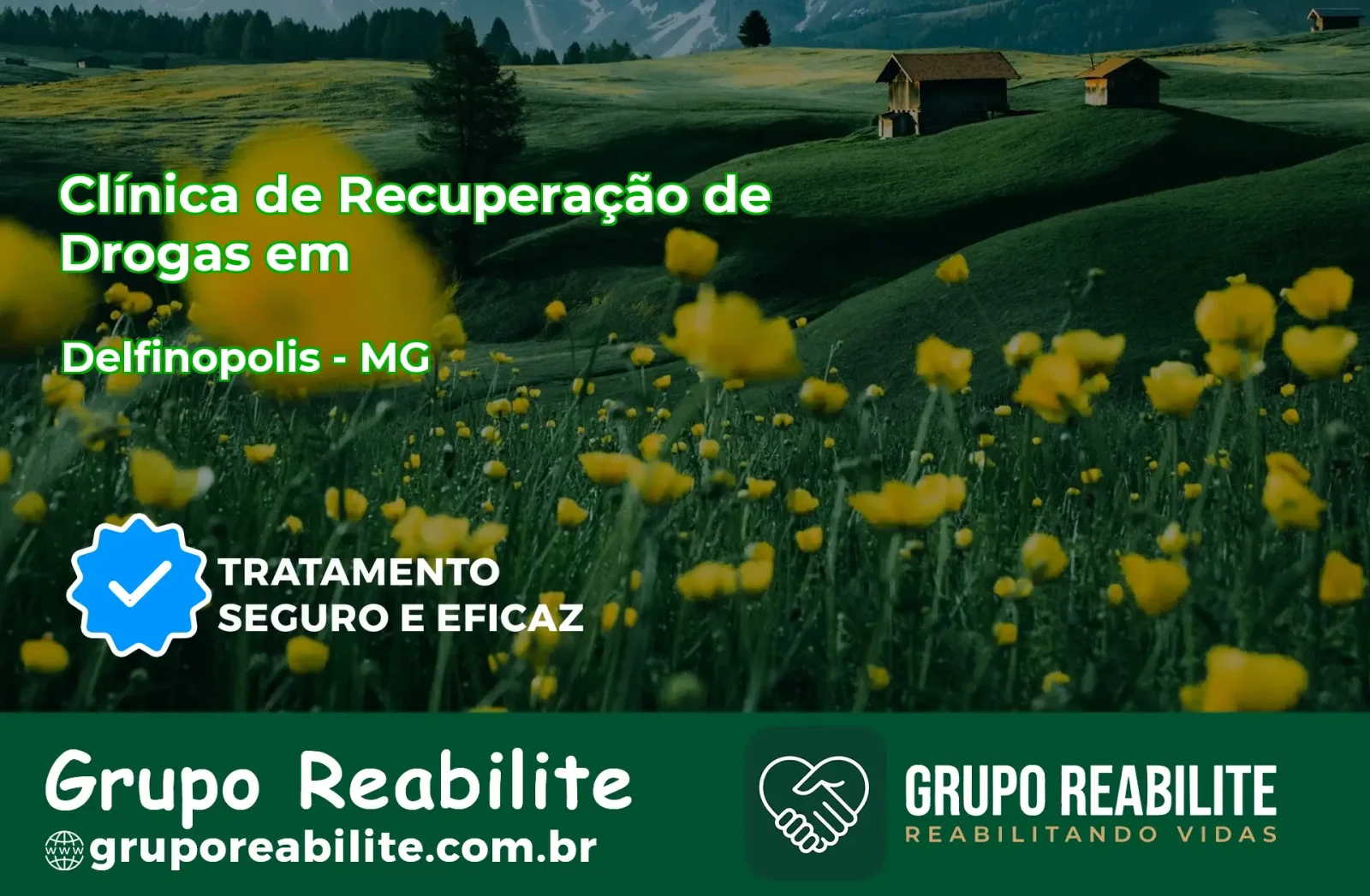 🚨 Clínica de Recuperação de Drogas em Delfinópolis - MG